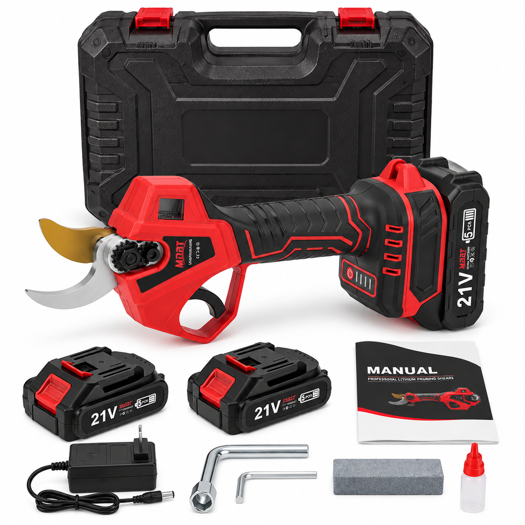 21V Cordless Electric Pruning Shears Kit
