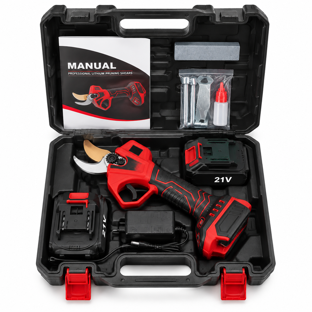 21V Cordless Electric Pruning Shears Kit