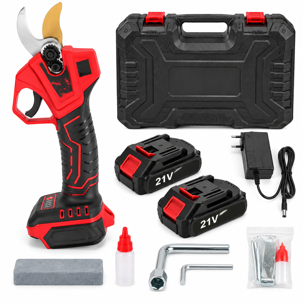 21V Cordless Electric Pruning Shears Kit
